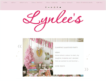 Tablet Screenshot of lynlees.com